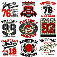 Sport t-shirt set