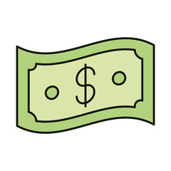 banknote money icon