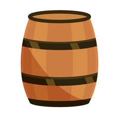 wooden barrel icon