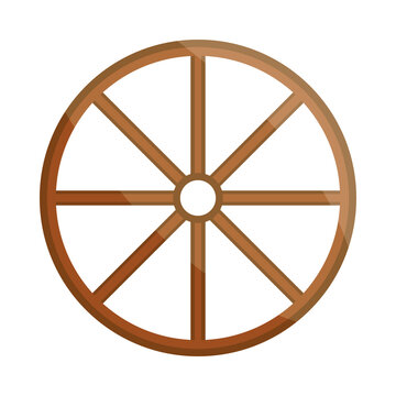 wood wheel icon