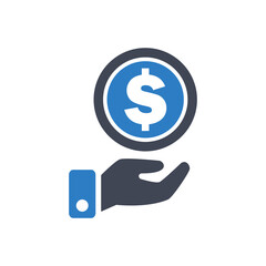 Dollar payment icon