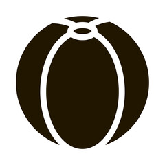 Playing Ball Icon Vector Glyph Illustration