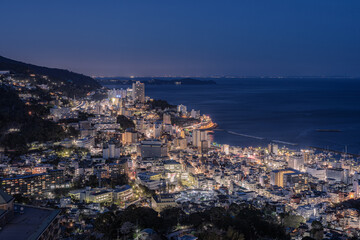 静岡県・熱海の夜景