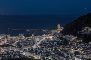 静岡県・熱海の夜景