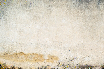 gray old cement plastered surface background texture