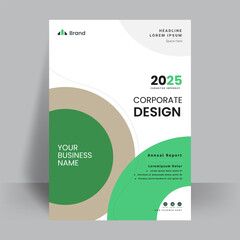 Corporate Business annual report design template