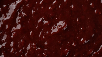 classic barbecue sauce top view