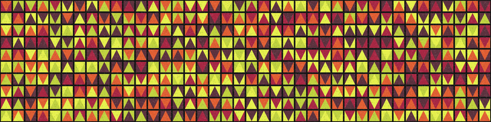 Abstract Geometric Pattern generative computational art illustration