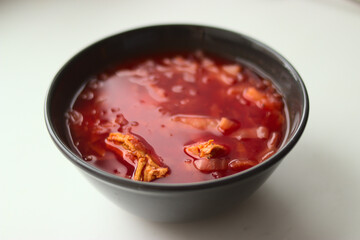 red hot Borscht