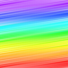 Abstract colorful background of blurry oblique lines of all colors of the rainbow