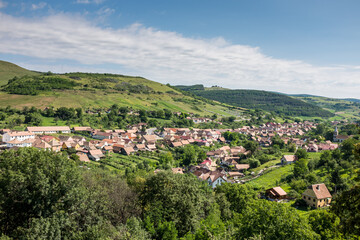 Fototapeta na wymiar Slimnic Village, Romania