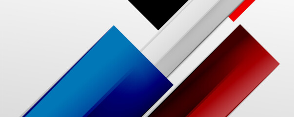 Multicolored lines background. Design template for business or technology presentations, internet posters or web brochure covers