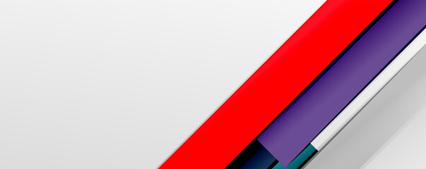 Color abstract lines trendy geometric background for business or technology presentation, internet poster or web brochure cover, wallpaper