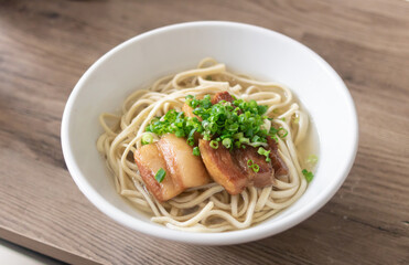 手作りの沖縄そば
