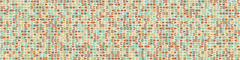 Fototapeta premium Abstract Geometric Pattern generative computational art illustration