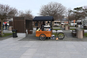 Kawiarnia riksza rowerowa  © Bartomiej