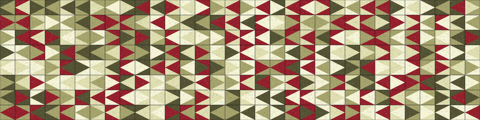 Abstract Geometric Pattern generative computational art illustration