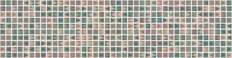 Fototapeta premium Abstract Geometric Pattern generative computational art illustration
