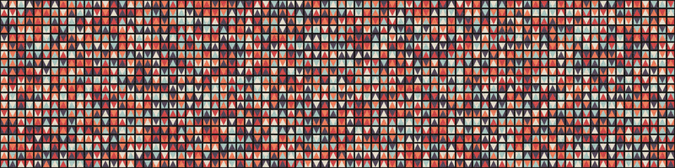 Abstract Geometric Pattern generative computational art illustration