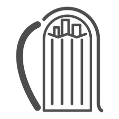 ランドセルのアイコン　ベクターイラスト