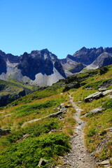 mountain road in the mountains