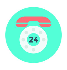 Full Service Colored Vector Icon