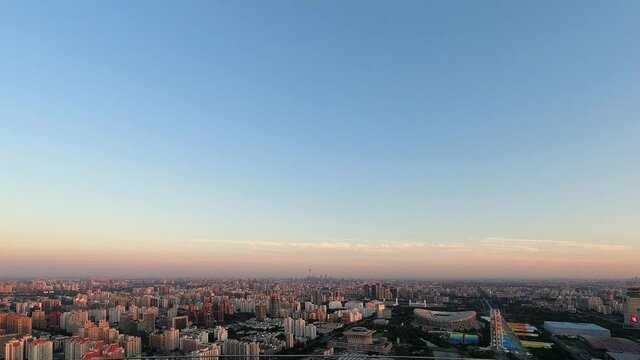 A Bird's-eye View Of Beijing Skyline