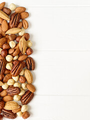 different types of nuts