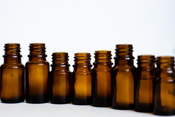 bottles of medicine