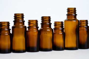 bottles of medicine