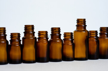 bottles of medicine