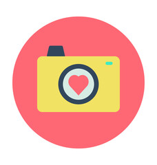 Photography Colored Vector Icon