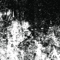 Vector grunge texture. Black and white abstract background. Eps10