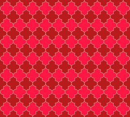 Iranian Mubarak Mosaic. 1001 Night Arabesque. Moroccan Seamless Pattern. Elegant Moroccan