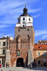 Lublin, miasto wojewódzkie w Polsce, zabytki,   - obrazy, fototapety, plakaty