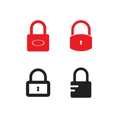 padlock logo icon