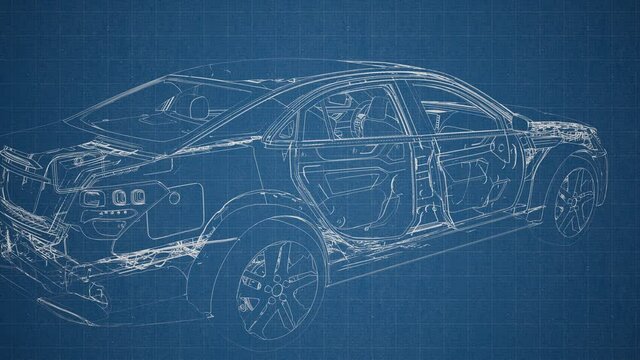 engine and other parts visible in car