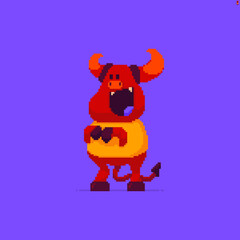 Pixel Art Imp