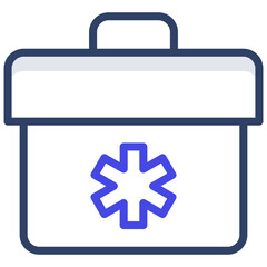 Obraz premium A trendy design icon of first aid box