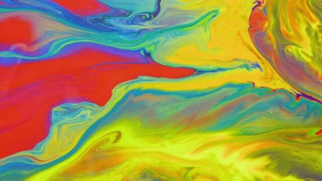 4K footage, Abstract ink painting background, Mixture of acrylic paints, marble abstract fluid art pattern, Luxury colors Slow motion shot, 4K Footage Inkscapes concept, ink
