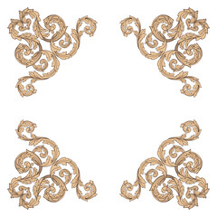 Retro element collection for calligraphic design | Premium Quality, Satisfaction Guarantee, Genuine frames and labels