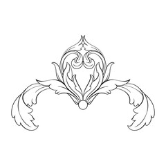 Calligraphic design elements: page decoration, Premium Quality and Satisfaction Guarantee Label, antique and baroque frames and floral ornaments, grunge frames.