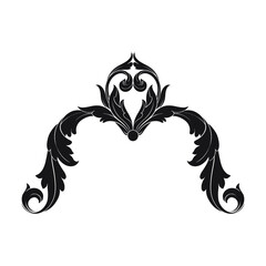 Calligraphic design elements: page decoration, Premium Quality and Satisfaction Guarantee Label, antique and baroque frames and floral ornaments, grunge frames.