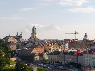Lublin's old town landscape