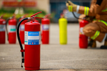 Fire extinguishing. Dry Chemical Extinguishers.