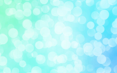 Blue white luxury focus blur background. Abstract bokeh soft light gradient for background and wallpaper Christmas.