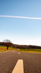 Fototapeta premium Entlos ist die Straße
