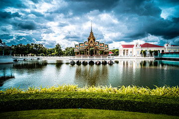 Public musem  Bang Pa-In Summer Palace Ayutthaya Thailand.