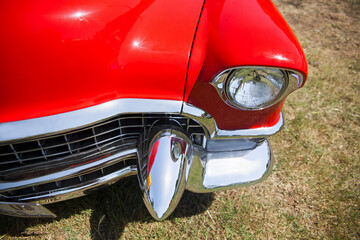 1956 Cadillac Eldorado Front View Close-up Details
