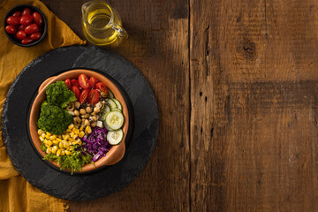 Refeição leve e saudável